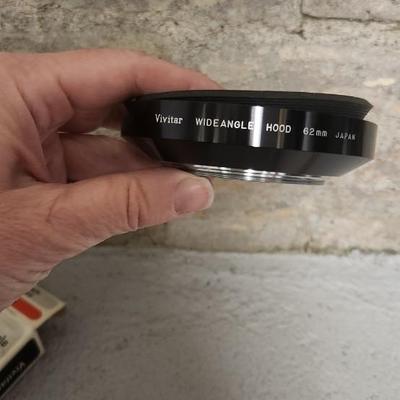 Sale Photo Thumbnail #915: 62mm rubber hood and skylight filter. Fits small flat rate box