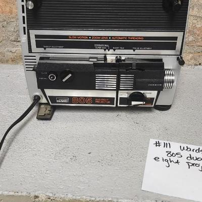 Sale Photo Thumbnail #993: Wards 805 duo eight projector. Motor works