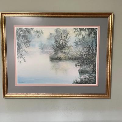 ‘Misty Morning Magic’ By Diane Anderson LE Signed Print w/COA (B3-RG)