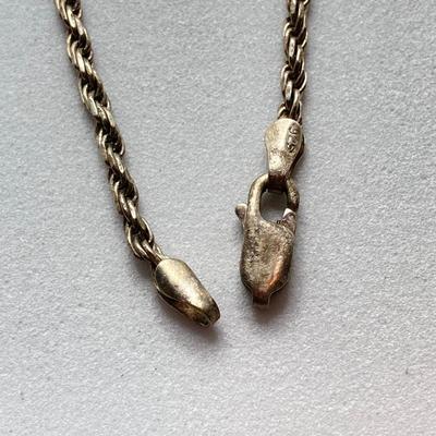 LOT 401: Sterling Jewelry - Cubic Zirconia Ring Sz 7.5, Pendant Necklace 18" and Bracelet 8"