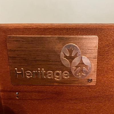 Drexel Heritage Campaign Style Side Table (B1-BC)