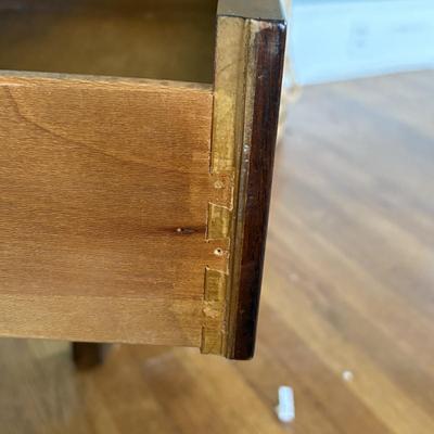 Drexel Heritage Campaign Style Side Table (B1-BC)