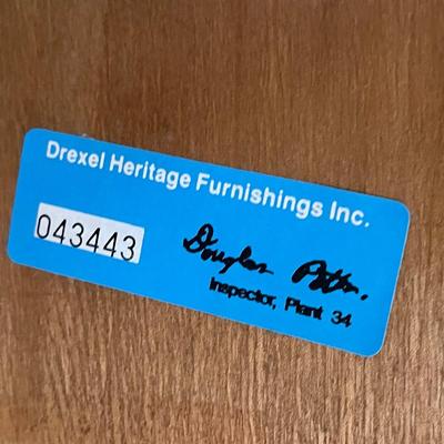 Drexel Heritage Campaign Style Side Table (B1-BC)