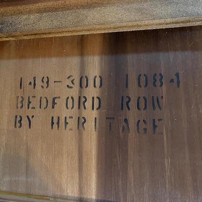 Drexel Heritage Campaign Style Side Table (B1-BC)