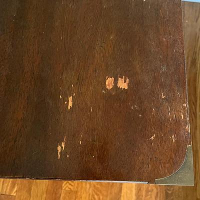 Drexel Heritage Campaign Style Side Table (B1-BC)