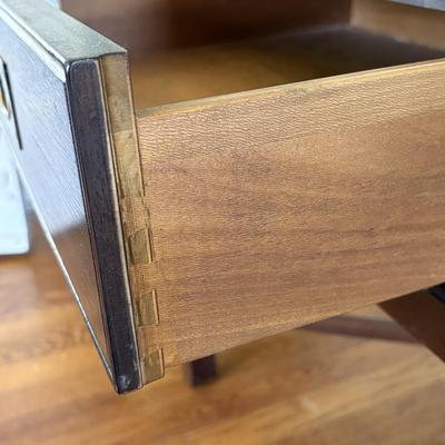 Drexel Heritage Campaign Style Side Table (B1-BC)