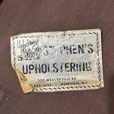 Vinyl Armchair and Ottoman (O-BC)