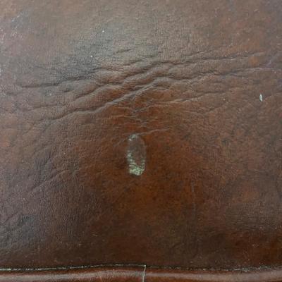 Vinyl Armchair and Ottoman (O-BC)