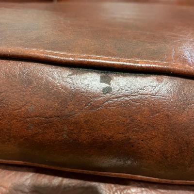 Vinyl Armchair and Ottoman (O-BC)