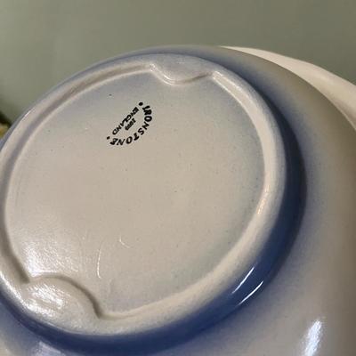 Victorian Style Wooden Washstand w/ Ironstone Wash Basin & Pitcher (B3-RG)