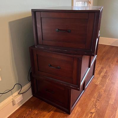 Double Sided Wooden Stacked Drawers (B1-BC)