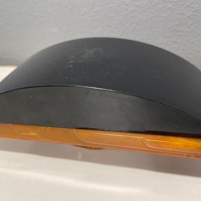 Bakelite Caramel blotter & Caracraft marble green notepad holder