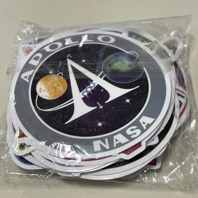 Pack of NASA stickers