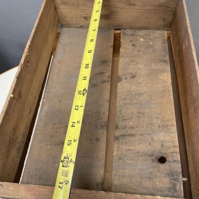Vintage fruit boxes