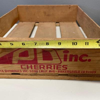 Vintage fruit boxes