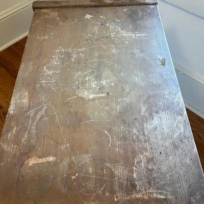 Mid-Century Modern Wooden Magazine Rack or Side Table (UH-BC)