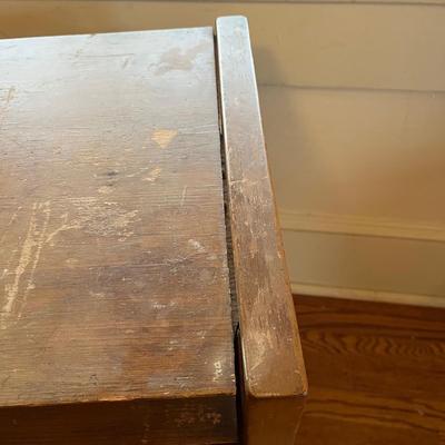 Mid-Century Modern Wooden Magazine Rack or Side Table (UH-BC)