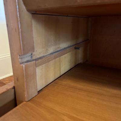 Mid-Century Modern Wooden Magazine Rack or Side Table (UH-BC)