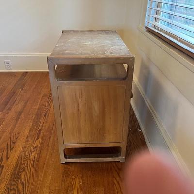 Mid-Century Modern Wooden Magazine Rack or Side Table (UH-BC)