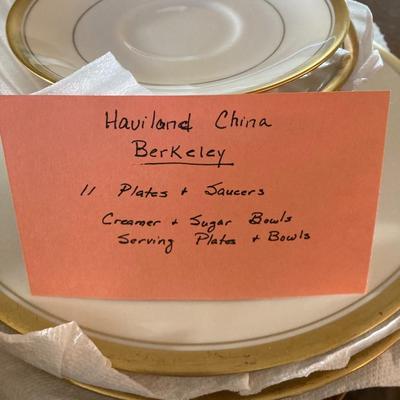 Sale Photo Thumbnail #489: Lot of various Berkeley china by Haviland Made in USA