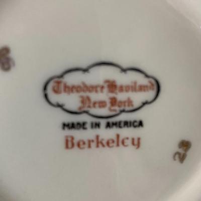 Sale Photo Thumbnail #490: Lot of various Berkeley china by Haviland Made in USA