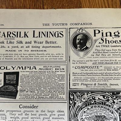 Framed Ayer's Sarsaparilla & Youth Companion Advertisements (B3-RG)