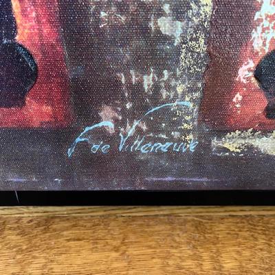 “Buddha Study” By Fabrice De Villeneuve Giclèe Print (B2-MG)