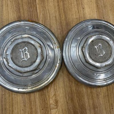 2 Buick hubcaps or wheel cover