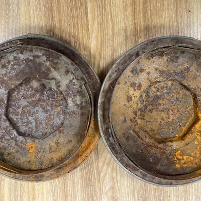 2 Buick hubcaps or wheel cover