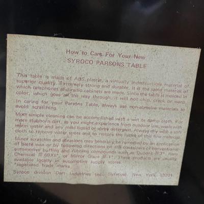 Set of Siroco Laminate Parson Tables (O-BC)