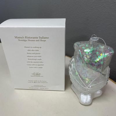 Owl ornament, Hallmark ornament & ceramic angels