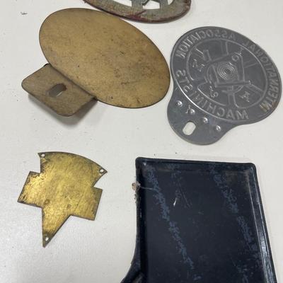 5 different License plate toppers