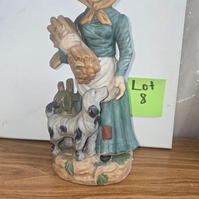 Sale Photo Thumbnail #25: Prarier lady statue