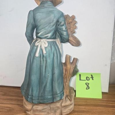 Sale Photo Thumbnail #27: Prarier lady statue