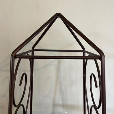 Metal Scrollwork Shelf (B1-BC)