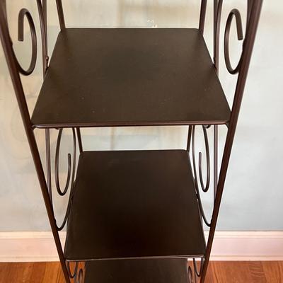 Metal Scrollwork Shelf (B1-BC)