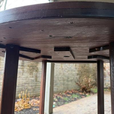 Wooden Bar Height Table & Chairs (BD-MG)