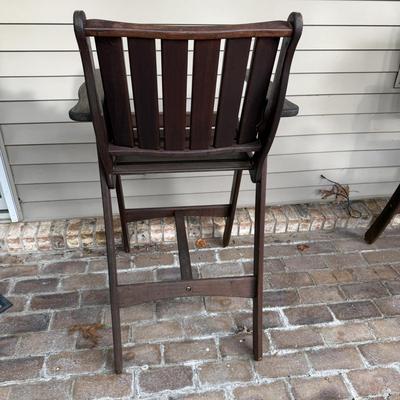 Wooden Bar Height Table & Chairs (BD-MG)