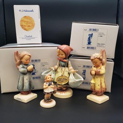 LOT 402: Collection of Hummel Figurines in Original Boxes; Final Issue; Goebel Germany