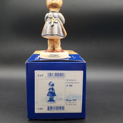 LOT 403: Assortment of Hummel Figurines and Mini Collector Plates with Original Boxes; First Issue; Goebel Germany