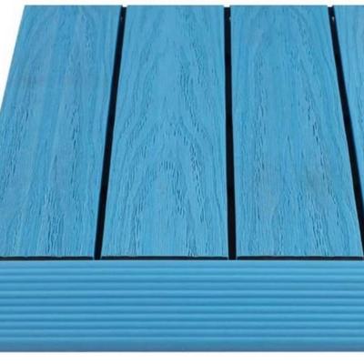 Sale Photo Thumbnail #48: UltraShield Naturale 1 ft. x 1 ft. quick deck outdoor composite deck tiles in Caribbean Blue and matching 1/6 ft. x 1 ft. quick deck composite deck tile Straight Fascia.

Have 15 boxes of the 1 ft x 1 ft tiles and 6 boxes of the facias for a project but w