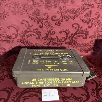 Vietnam Era Ammunition Box