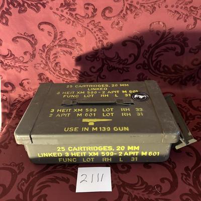 Vietnam Era Ammunition Box