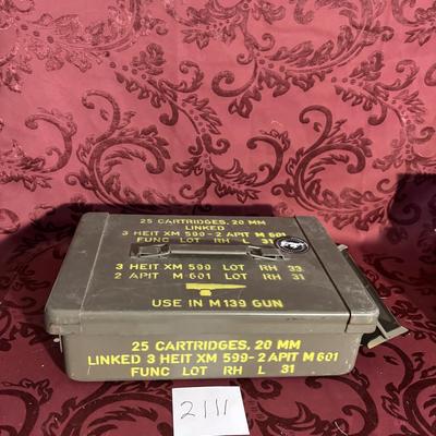 Vietnam Era Ammunition Box