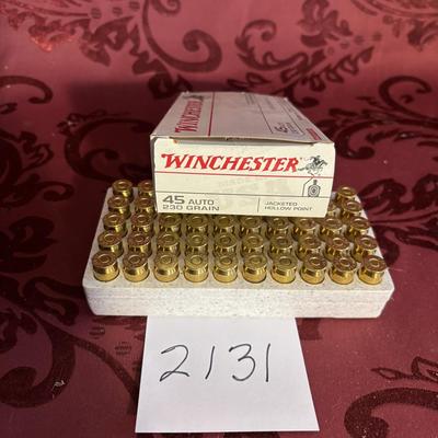 Winchester 45 Auto 230 Grain Lot