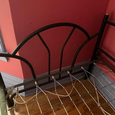 Sale Photo Thumbnail #194: Twin size metal frame.  Perfect day bed for children or even college bound students.