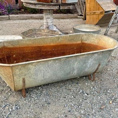 Sale Photo Thumbnail #37: Antique Hungarian Bathtub