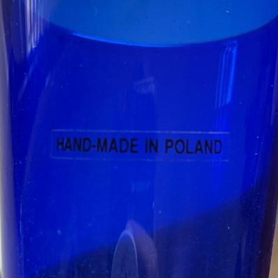 Beautiful Blue Cobalt Vases (B1-BC)