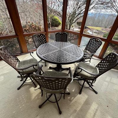Summer Classic Cast Aluminum Patio Set (BY-RG)