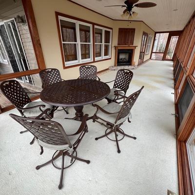 Summer Classic Cast Aluminum Patio Set (BY-RG)